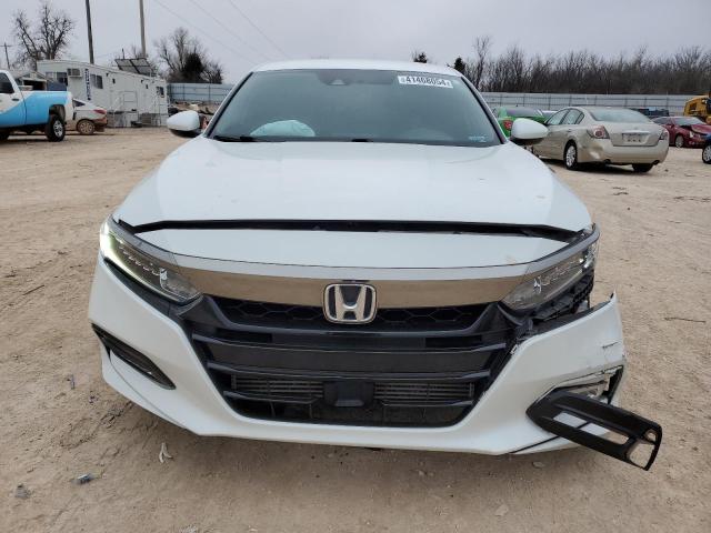 1HGCV1F31JA242394 - 2018 HONDA ACCORD SPORT WHITE photo 5