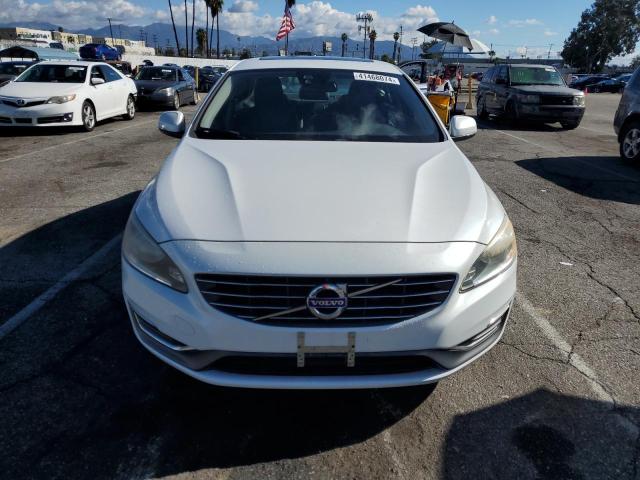 YV1612FS0E2294582 - 2014 VOLVO S60 T5 WHITE photo 5