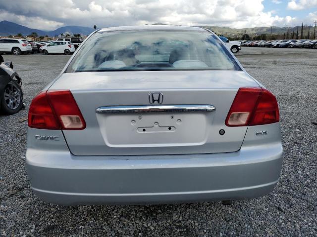 1HGES26802L060470 - 2002 HONDA CIVIC EX SILVER photo 6