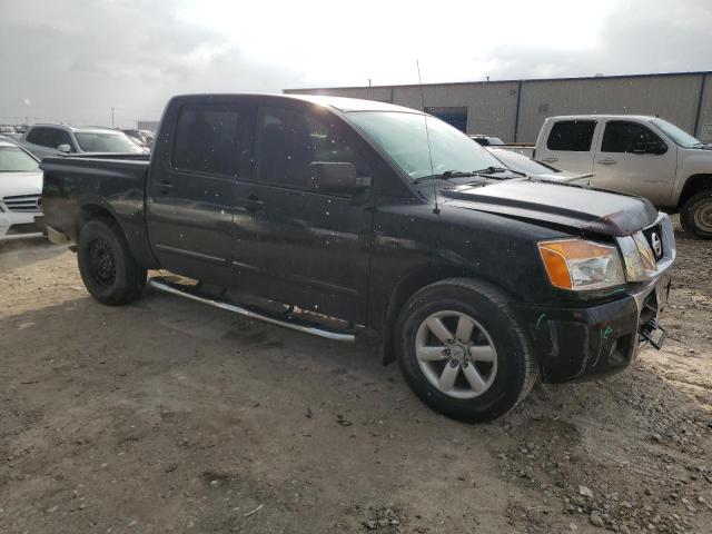 1N6BA0ED0CN315869 - 2012 NISSAN TITAN S BLACK photo 4