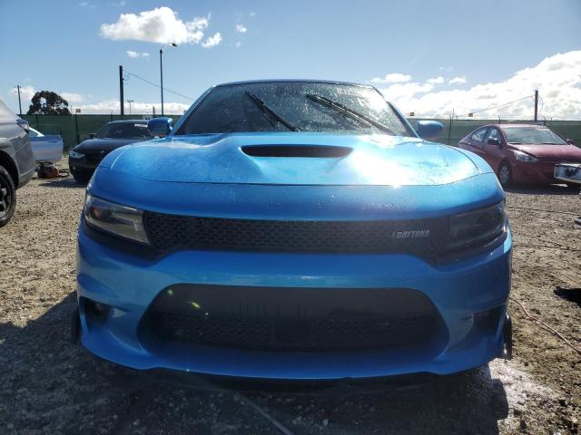 2C3CDXGJ3JH303574 - 2018 DODGE CHARGER R/T 392 BLUE photo 5