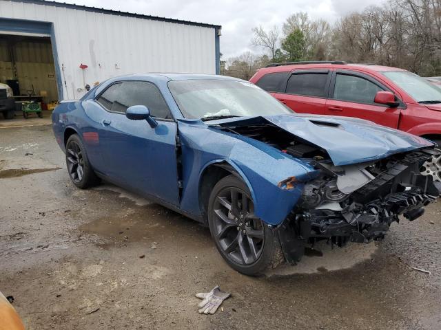 2C3CDZAG4MH586659 - 2021 DODGE CHALLENGER SXT BLUE photo 4