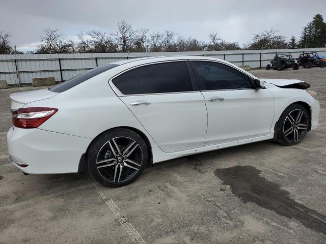 1HGCR2F11HA078003 - 2017 HONDA ACCORD SPORT SPECIAL EDITION WHITE photo 3