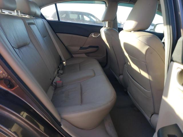 2HGFB2F97CH505279 - 2012 HONDA CIVIC EXL ნაცრისფერი ფოტო 10