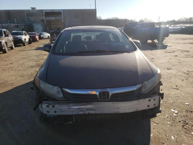 2HGFB2F97CH505279 - 2012 HONDA CIVIC EXL GRAY photo 5