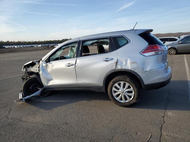 KNMAT2MV4FP534955 - 2015 NISSAN ROGUE S SILVER photo 2