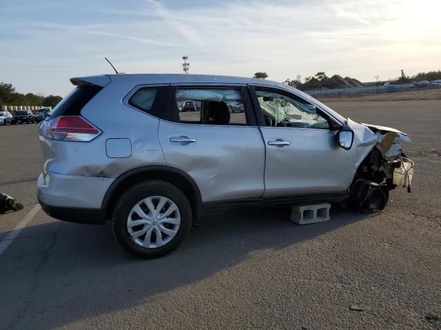 KNMAT2MV4FP534955 - 2015 NISSAN ROGUE S SILVER photo 3