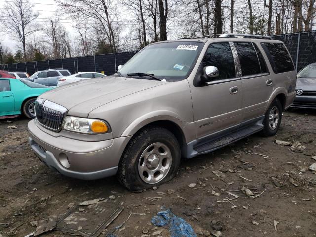 5LMFU28R91LJ24094 - 2001 LINCOLN NAVIGATOR BEIGE photo 1