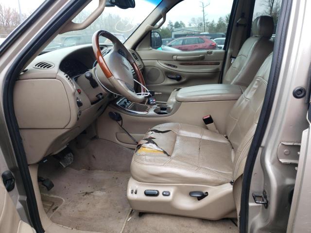 5LMFU28R91LJ24094 - 2001 LINCOLN NAVIGATOR 米色 照片 7