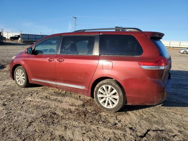 5TDJK3DCXES090170 - 2014 TOYOTA SIENNA LE MAROON photo 2