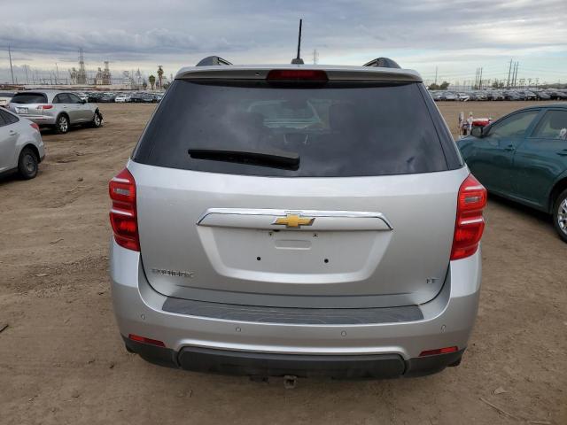 2GNALCEK6H1571524 - 2017 CHEVROLET EQUINOX LT SILVER photo 6