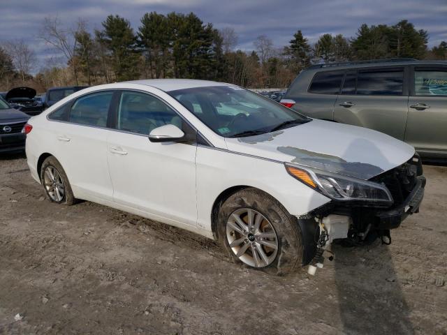 5NPE24AA8FH209254 - 2015 HYUNDAI SONATA ECO WHITE photo 4