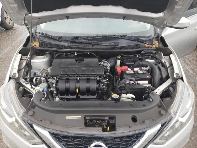 3N1AB7AP7KY241018 - 2019 NISSAN SENTRA S SILVER photo 11