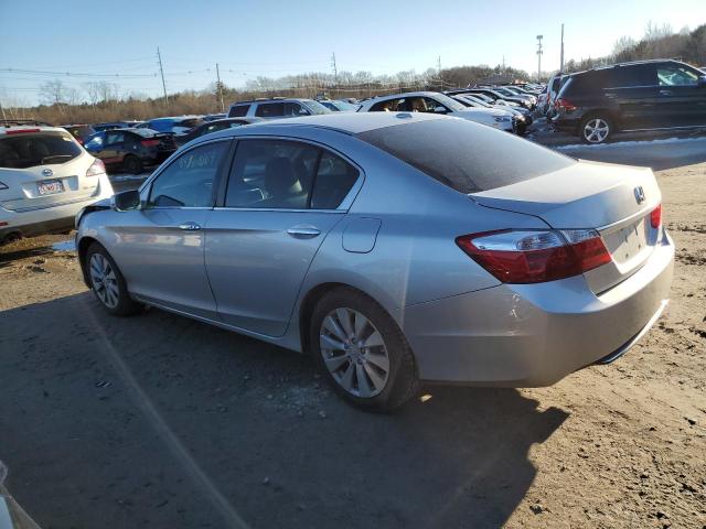 1HGCR2F85DA174353 - 2013 HONDA ACCORD EXL SILVER photo 2