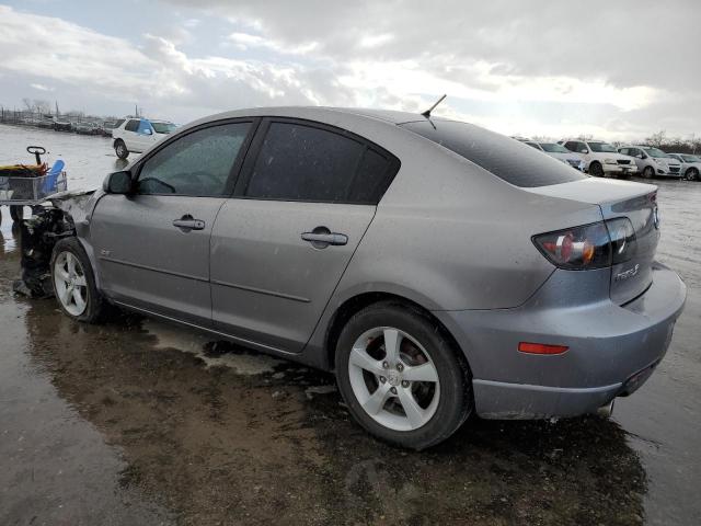 JM1BK124061439209 - 2006 MAZDA 3 S GRAY photo 2