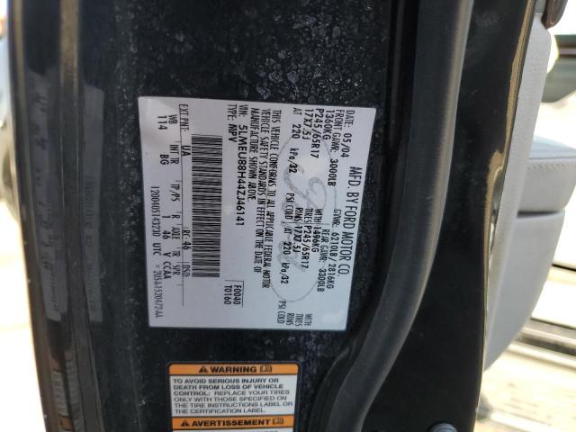 5LMEU88H44ZJ46141 - 2004 LINCOLN AVIATOR 黑色 照片 13