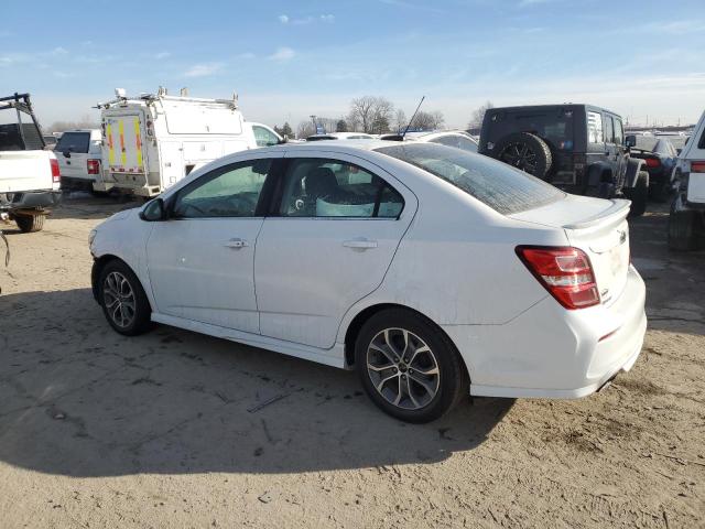 1G1JD5SB8L4140369 - 2020 CHEVROLET SONIC LT WHITE photo 2