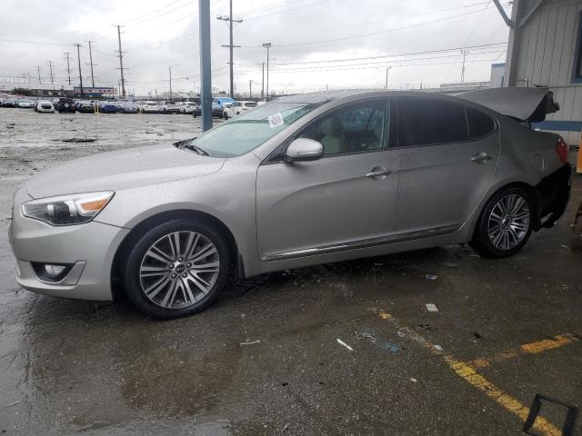 KNALN4D79E5129794 - 2014 KIA CADENZA PREMIUM GRAY photo 1