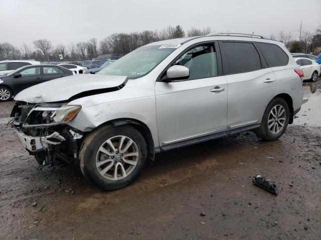 5N1AR2MM2EC621910 - 2014 NISSAN PATHFINDER S 银色 照片 1