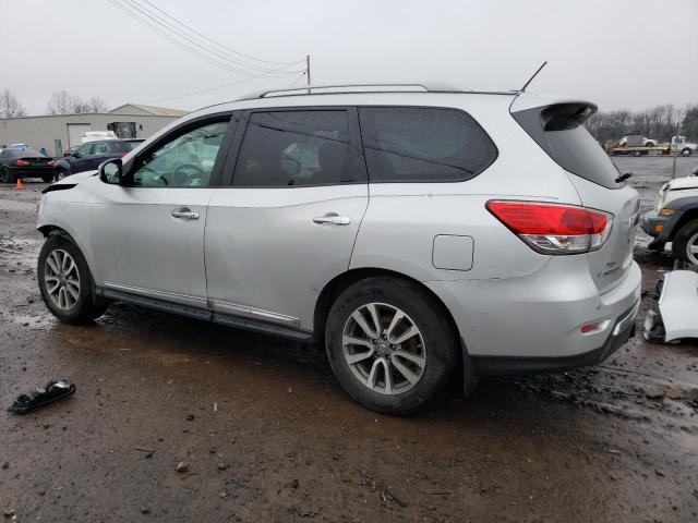 5N1AR2MM2EC621910 - 2014 NISSAN PATHFINDER S 银色 照片 2