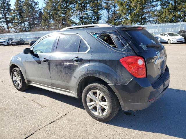 2CNALDEC6B6296475 - 2011 CHEVROLET EQUINOX LT BLACK photo 2