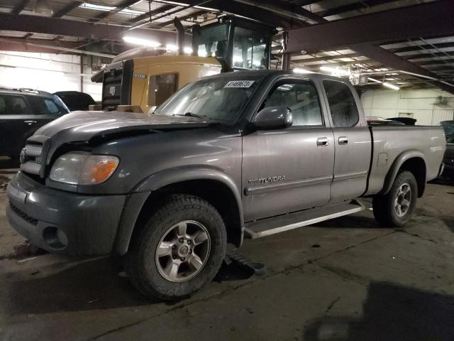 5TBBT44186S484945 - 2006 TOYOTA TUNDRA ACCESS CAB SR5 GRAY photo 1
