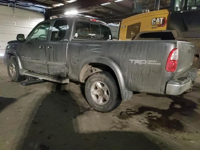 5TBBT44186S484945 - 2006 TOYOTA TUNDRA ACCESS CAB SR5 GRAY photo 2