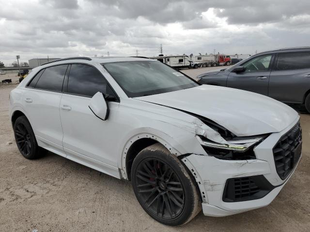 WA1AVAF12KD017352 - 2019 AUDI Q8 PREMIUM WHITE photo 4