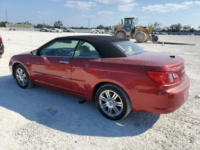 1C3LC65M78N692876 - 2008 CHRYSLER SEBRING LIMITED RED photo 2