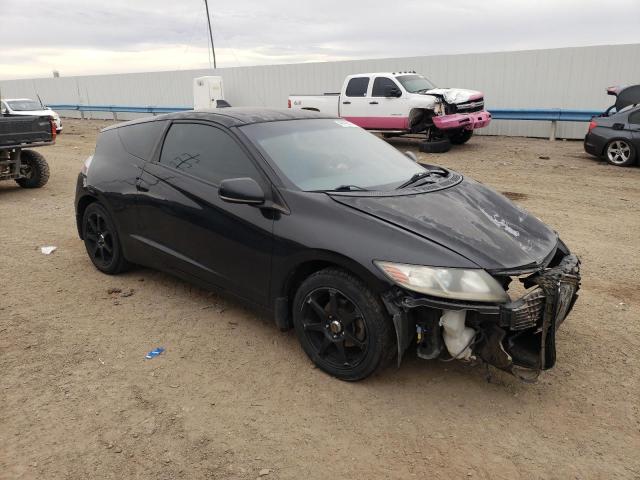 JHMZF1C64CS000294 - 2012 HONDA CR-Z EX BLACK photo 4