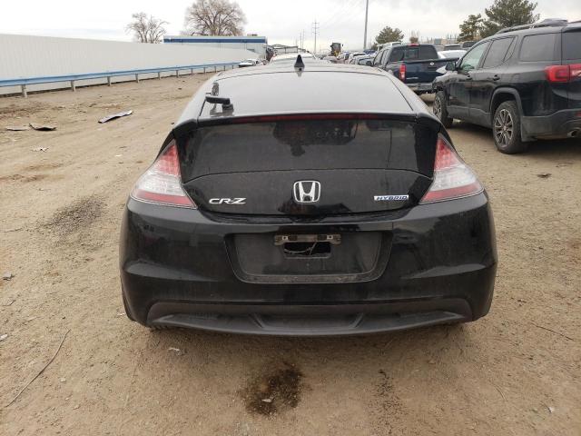 JHMZF1C64CS000294 - 2012 HONDA CR-Z EX BLACK photo 6