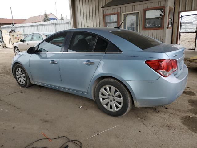 1G1PC5SH8B7268612 - 2011 CHEVROLET CRUZE LS BLUE photo 2