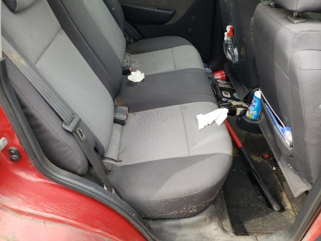 KL1TD66E69B328264 - 2009 CHEVROLET AVEO LS 勃艮第红 照片 10