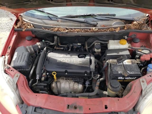 KL1TD66E69B328264 - 2009 CHEVROLET AVEO LS 勃艮第红 照片 11