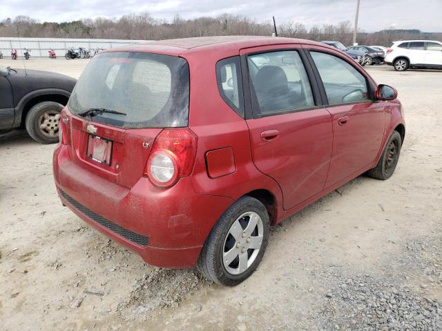 KL1TD66E69B328264 - 2009 CHEVROLET AVEO LS 勃艮第红 照片 3