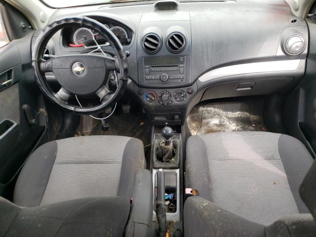 KL1TD66E69B328264 - 2009 CHEVROLET AVEO LS 勃艮第红 照片 8