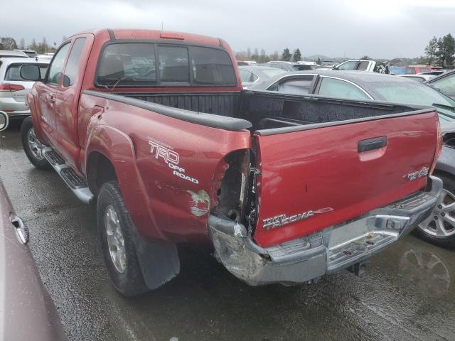 5TETU62N06Z180005 - 2006 TOYOTA TACOMA PRERUNNER ACCESS CAB BURGUNDY photo 2