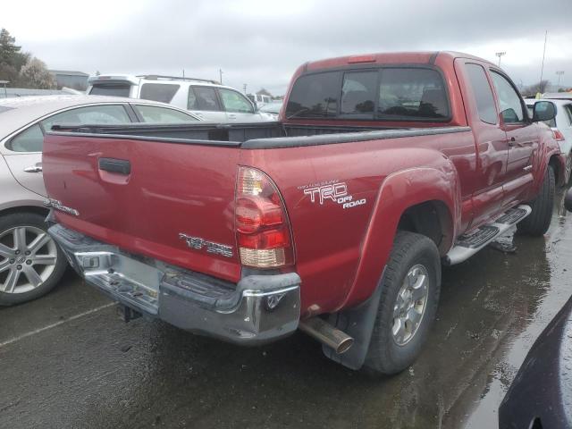 5TETU62N06Z180005 - 2006 TOYOTA TACOMA PRERUNNER ACCESS CAB BURGUNDY photo 3