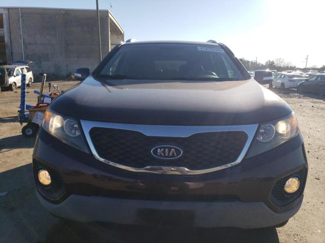 5XYKU4A65DG385692 - 2013 KIA SORENTO EX BURGUNDY photo 5