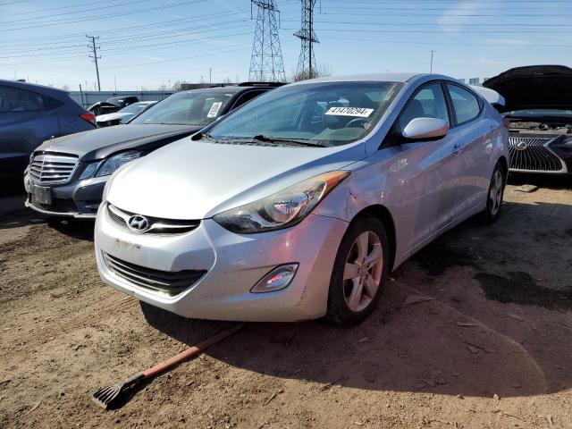 5NPDH4AE1DH290785 - 2013 HYUNDAI ELANTRA GLS SILVER photo 1