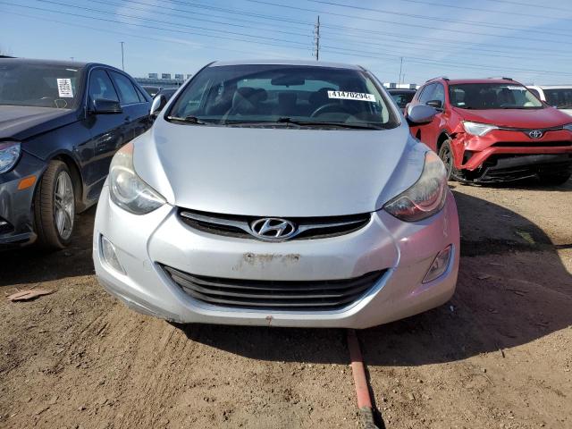 5NPDH4AE1DH290785 - 2013 HYUNDAI ELANTRA GLS SILVER photo 5