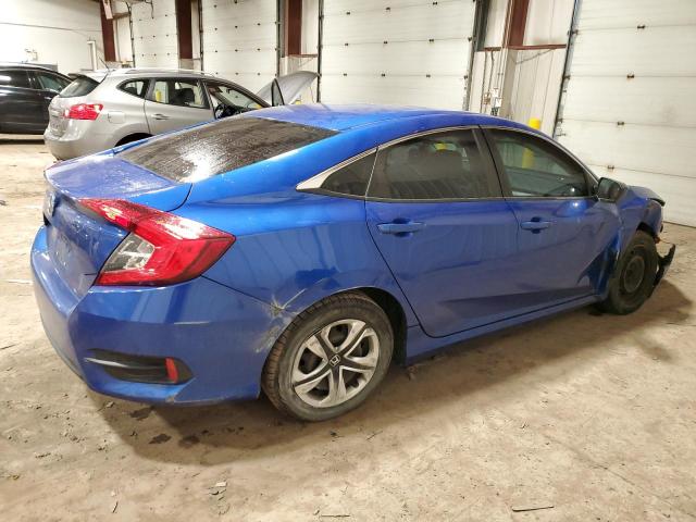 19XFC2F52HE212157 - 2017 HONDA CIVIC LX BLUE photo 3