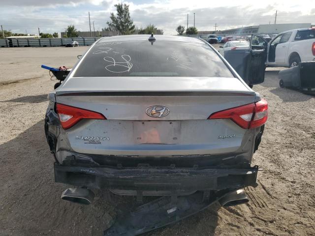 5NPE34AFXHH572697 - 2017 HYUNDAI SONATA SPORT SILVER photo 6