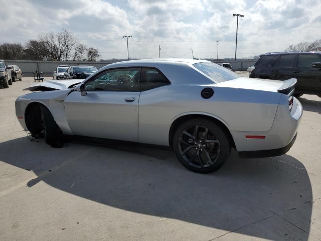 2C3CDZAG9NH159950 - 2022 DODGE CHALLENGER SXT SILVER photo 2