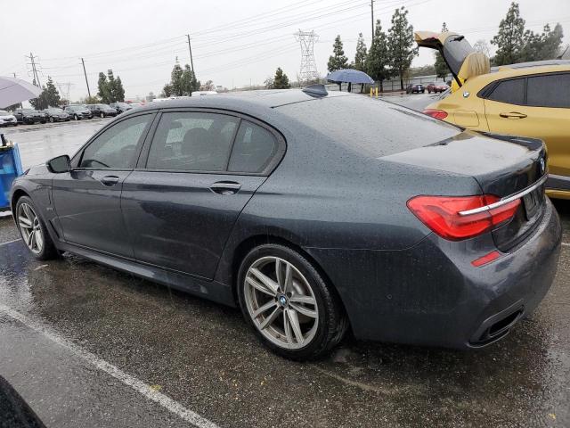 WBA7J2C34HG497860 - 2017 BMW 740 XE GRAY photo 2