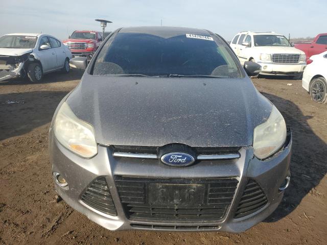 1FAHP3M2XCL357853 - 2012 FORD FOCUS SEL GRAY photo 5