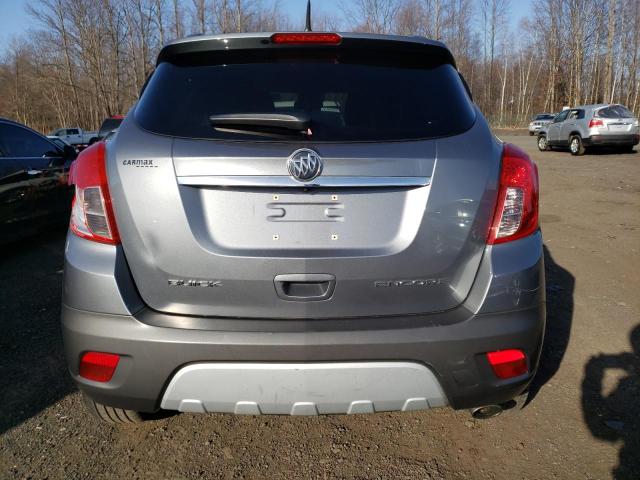 KL4CJASBXDB126546 - 2013 BUICK ENCORE GRAY photo 6