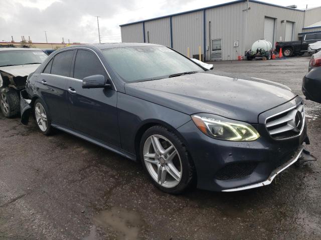 WDDHF8JB2EA833886 - 2014 MERCEDES-BENZ E 350 4MATIC BLUE photo 4