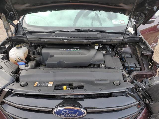 2FMPK4AP4JBB84494 - 2018 FORD EDGE SPORT BURGUNDY photo 12