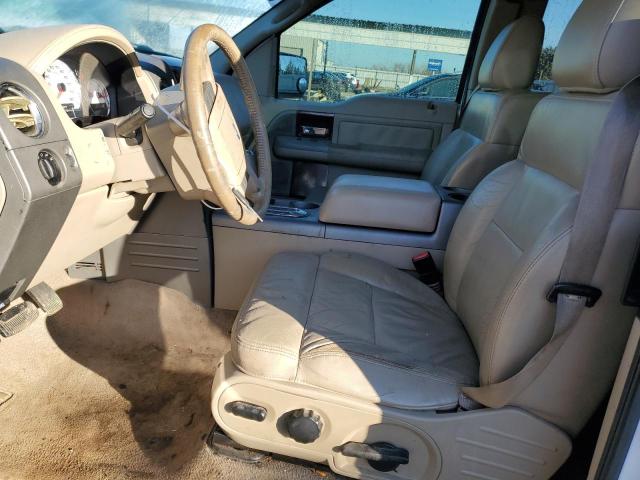 1FTPX12535NA73057 - 2005 FORD F150 WHITE photo 7